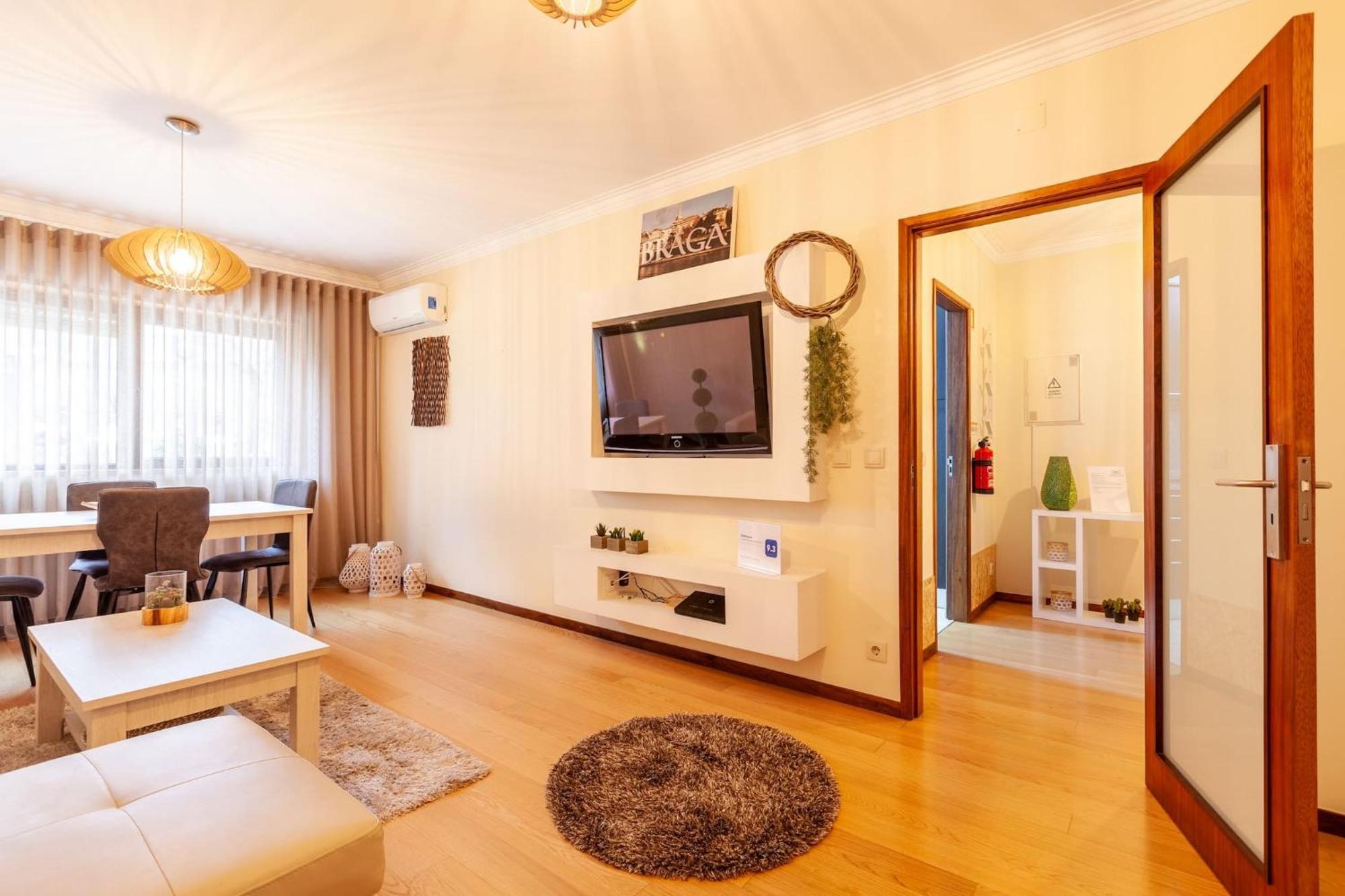 Apartamento Hibiscos - Minho'S Guest บรากา ภายนอก รูปภาพ